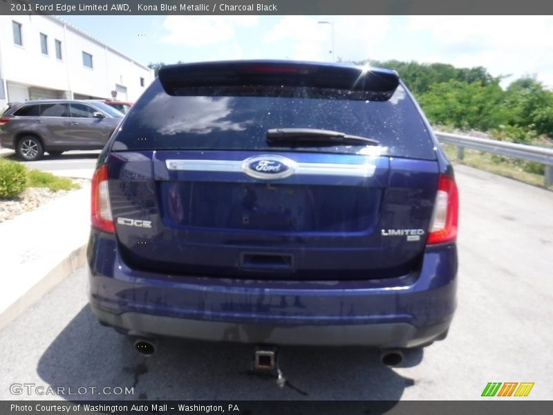 Kona Blue Metallic / Charcoal Black 2011 Ford Edge Limited AWD
