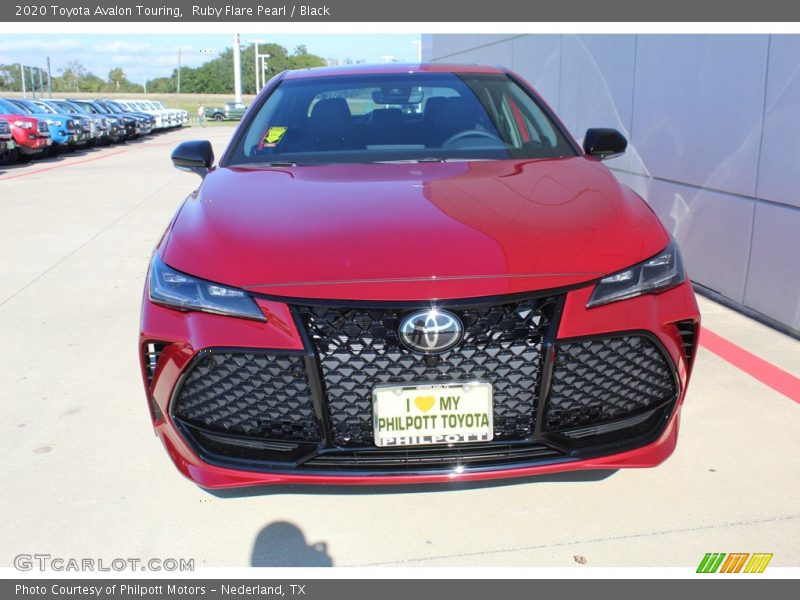 Ruby Flare Pearl / Black 2020 Toyota Avalon Touring