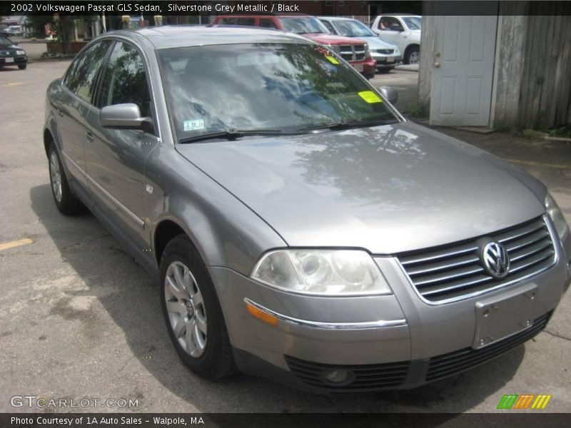 Silverstone Grey Metallic / Black 2002 Volkswagen Passat GLS Sedan