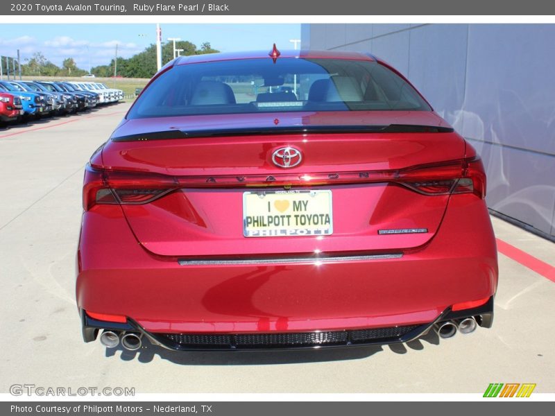Ruby Flare Pearl / Black 2020 Toyota Avalon Touring