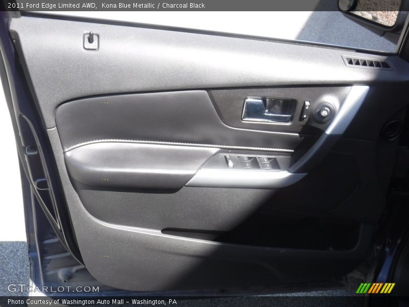Kona Blue Metallic / Charcoal Black 2011 Ford Edge Limited AWD