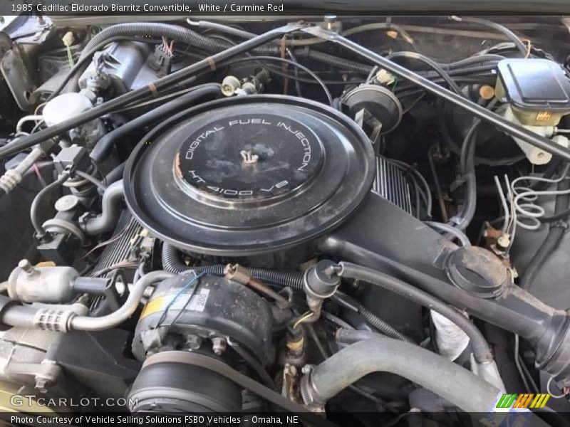  1985 Eldorado Biarritz Convertible Engine - 4.1 Liter OHV 16-Valve HT 4100 V8