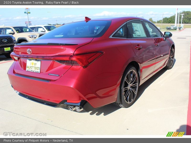 Ruby Flare Pearl / Black 2020 Toyota Avalon Touring