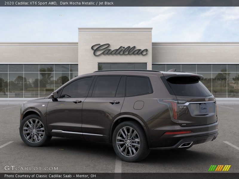 Dark Mocha Metallic / Jet Black 2020 Cadillac XT6 Sport AWD