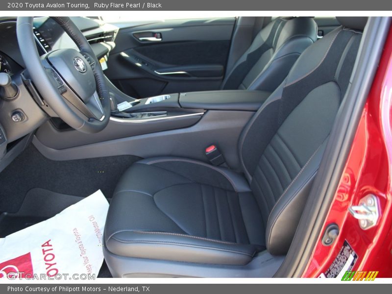 Ruby Flare Pearl / Black 2020 Toyota Avalon Touring
