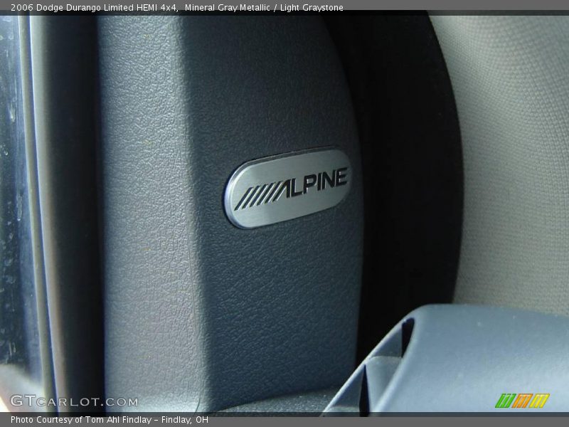 Mineral Gray Metallic / Light Graystone 2006 Dodge Durango Limited HEMI 4x4