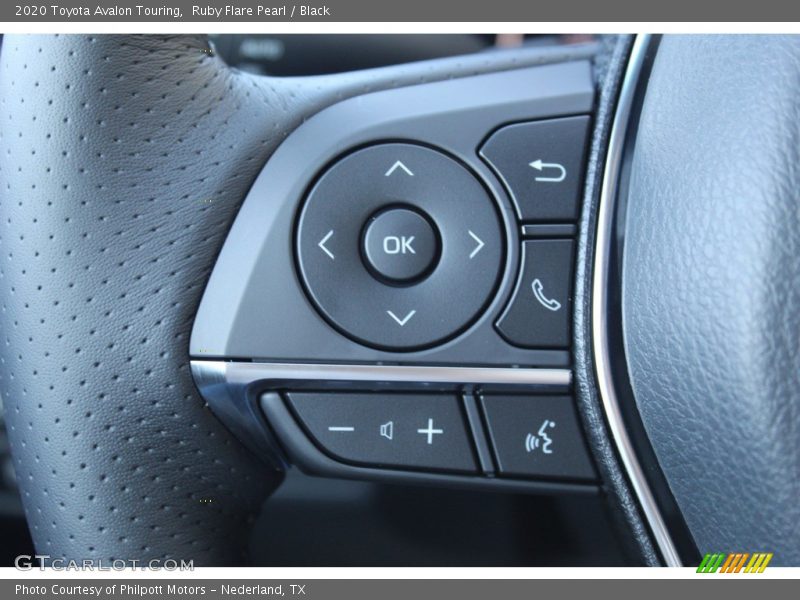 Ruby Flare Pearl / Black 2020 Toyota Avalon Touring