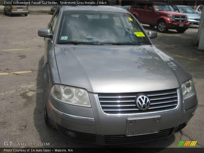 Silverstone Grey Metallic / Black 2002 Volkswagen Passat GLS Sedan