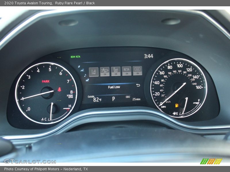 Ruby Flare Pearl / Black 2020 Toyota Avalon Touring