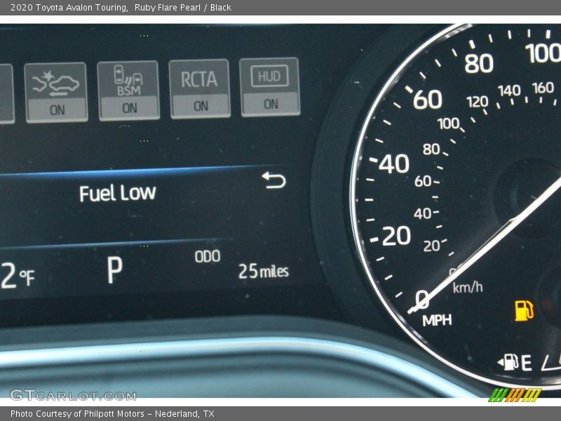 Ruby Flare Pearl / Black 2020 Toyota Avalon Touring