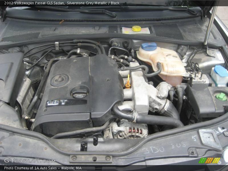 Silverstone Grey Metallic / Black 2002 Volkswagen Passat GLS Sedan
