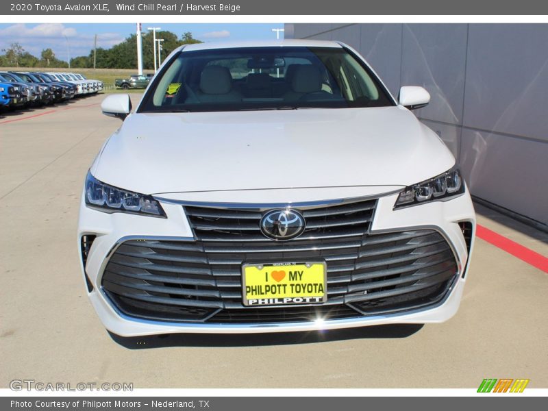 Wind Chill Pearl / Harvest Beige 2020 Toyota Avalon XLE