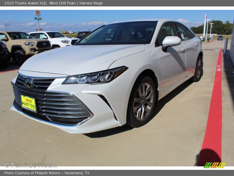 Wind Chill Pearl / Harvest Beige 2020 Toyota Avalon XLE