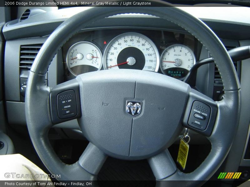 Mineral Gray Metallic / Light Graystone 2006 Dodge Durango Limited HEMI 4x4