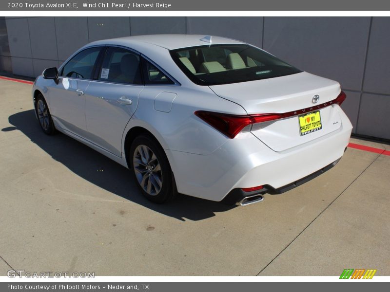 Wind Chill Pearl / Harvest Beige 2020 Toyota Avalon XLE