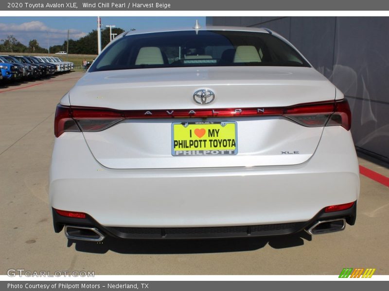 Wind Chill Pearl / Harvest Beige 2020 Toyota Avalon XLE