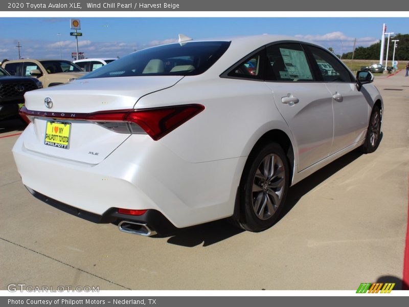 Wind Chill Pearl / Harvest Beige 2020 Toyota Avalon XLE