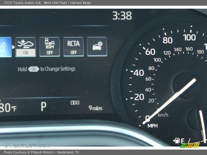 Wind Chill Pearl / Harvest Beige 2020 Toyota Avalon XLE