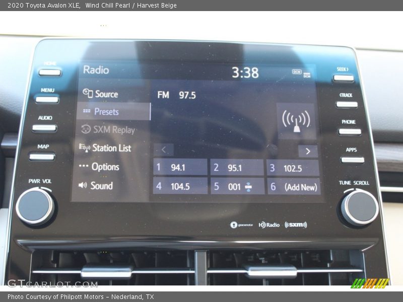 Wind Chill Pearl / Harvest Beige 2020 Toyota Avalon XLE