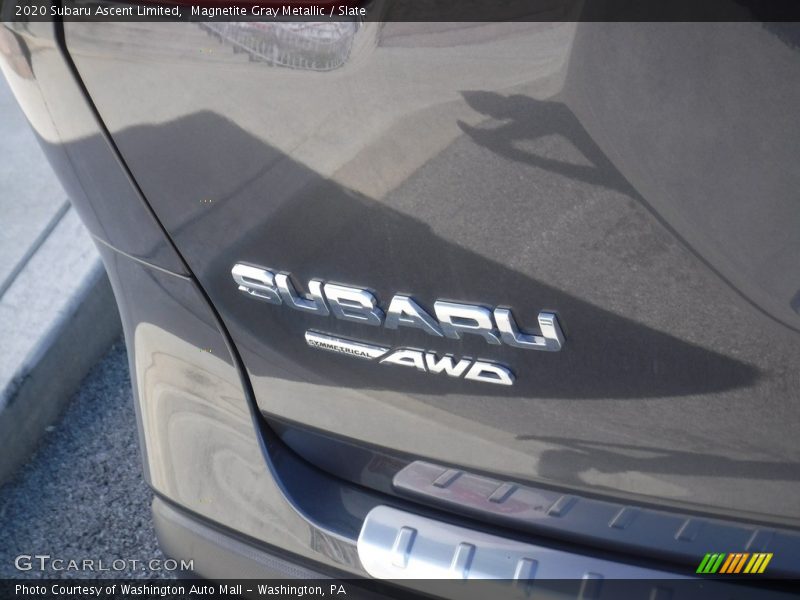 Magnetite Gray Metallic / Slate 2020 Subaru Ascent Limited