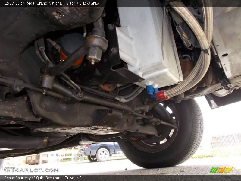 Black / Black/Gray 1987 Buick Regal Grand National