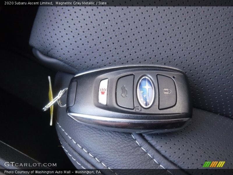 Magnetite Gray Metallic / Slate 2020 Subaru Ascent Limited