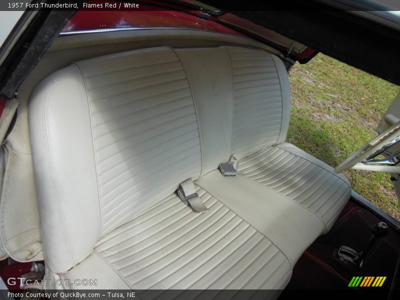 Flames Red / White 1957 Ford Thunderbird