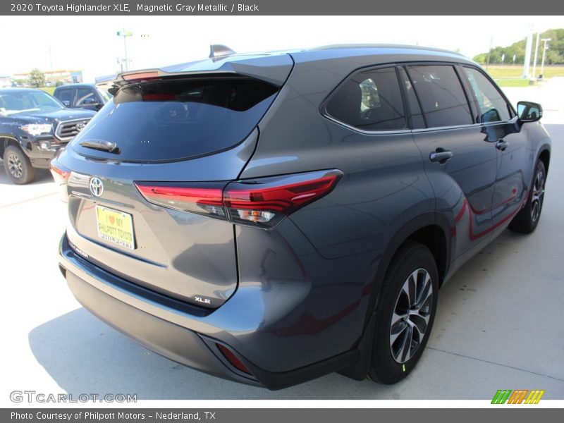 Magnetic Gray Metallic / Black 2020 Toyota Highlander XLE