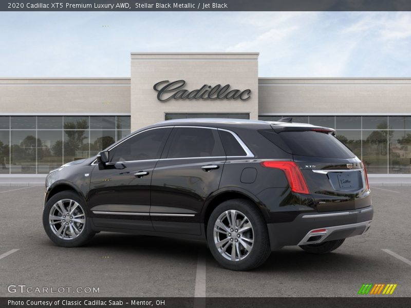 Stellar Black Metallic / Jet Black 2020 Cadillac XT5 Premium Luxury AWD