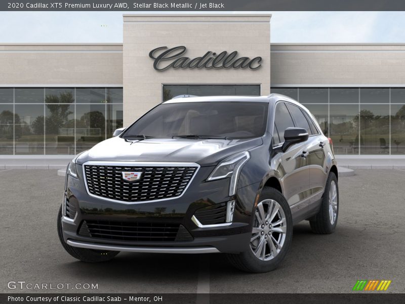 Stellar Black Metallic / Jet Black 2020 Cadillac XT5 Premium Luxury AWD