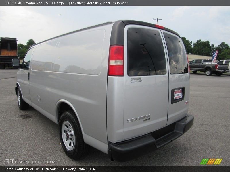 Quicksilver Metallic / Medium Pewter 2014 GMC Savana Van 1500 Cargo