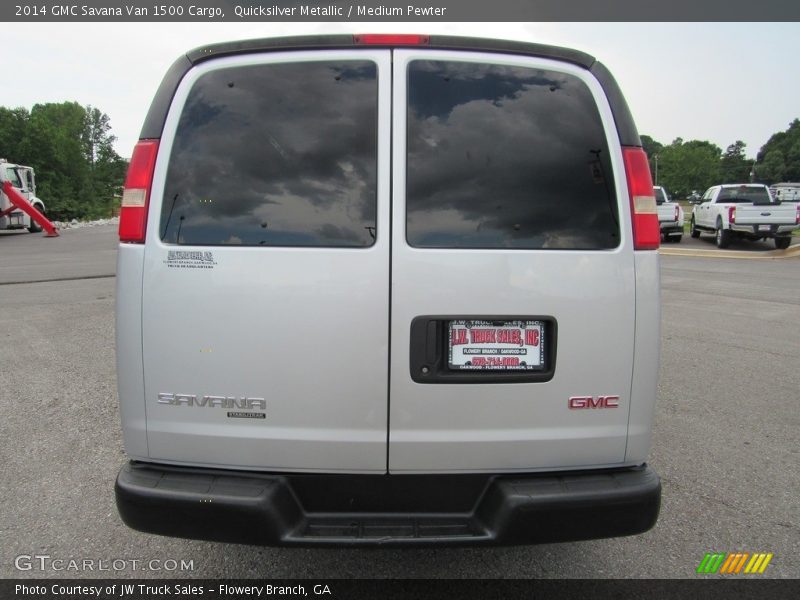 Quicksilver Metallic / Medium Pewter 2014 GMC Savana Van 1500 Cargo