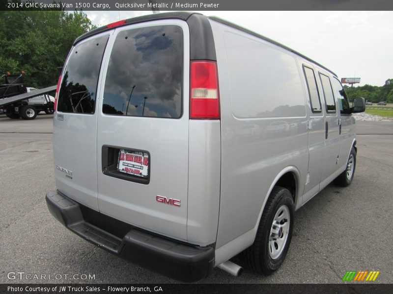 Quicksilver Metallic / Medium Pewter 2014 GMC Savana Van 1500 Cargo