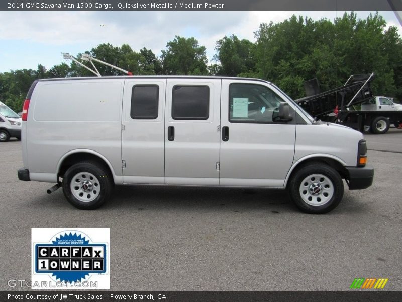Quicksilver Metallic / Medium Pewter 2014 GMC Savana Van 1500 Cargo