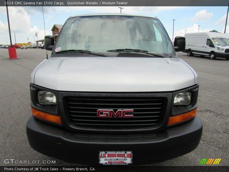 Quicksilver Metallic / Medium Pewter 2014 GMC Savana Van 1500 Cargo