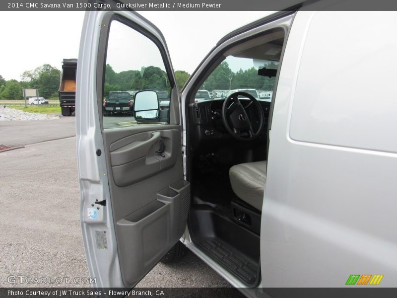 Quicksilver Metallic / Medium Pewter 2014 GMC Savana Van 1500 Cargo