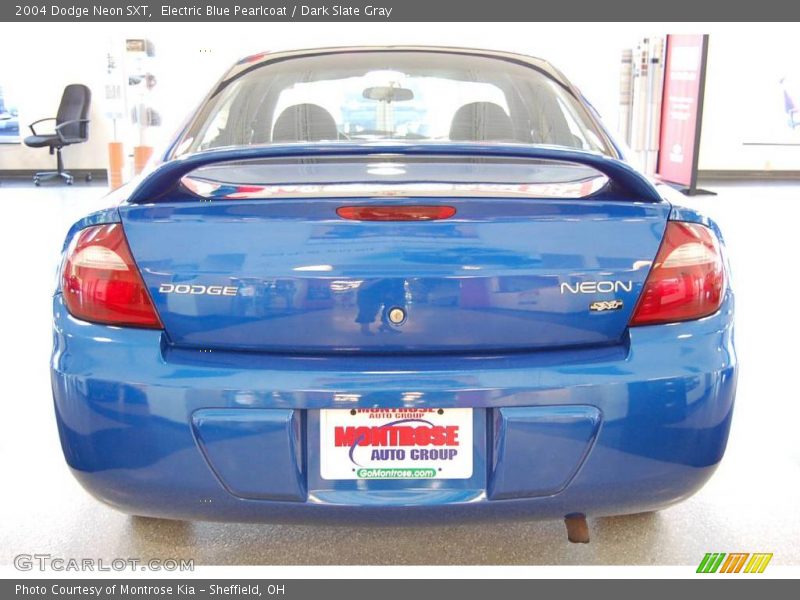 Electric Blue Pearlcoat / Dark Slate Gray 2004 Dodge Neon SXT