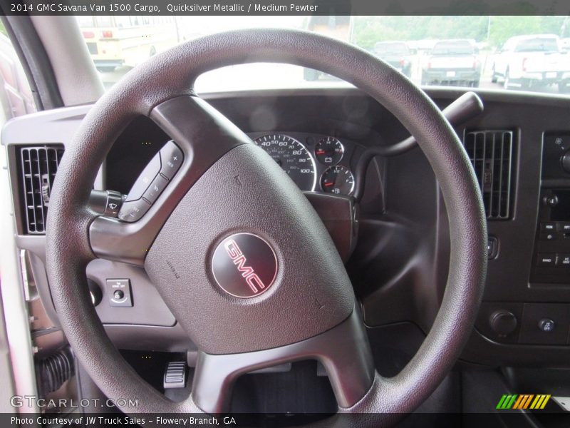 Quicksilver Metallic / Medium Pewter 2014 GMC Savana Van 1500 Cargo