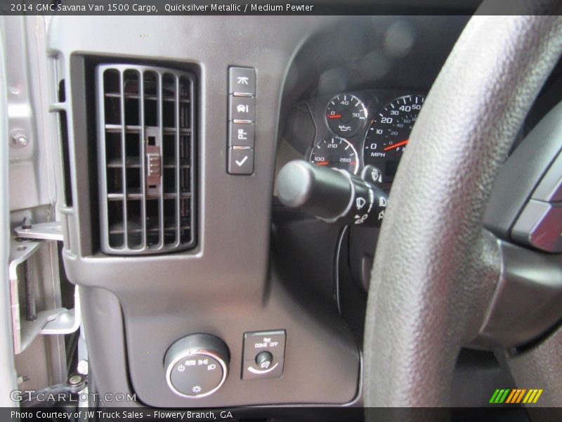 Controls of 2014 Savana Van 1500 Cargo