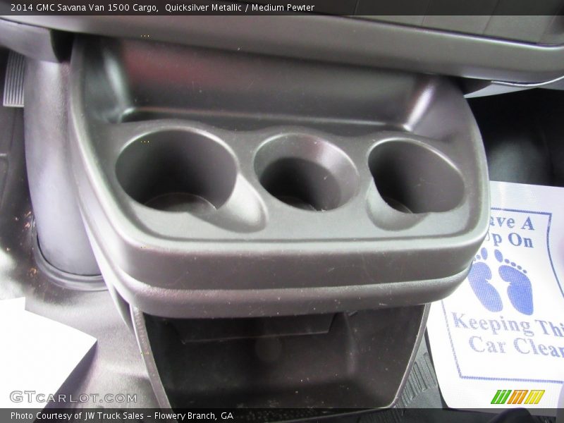 Quicksilver Metallic / Medium Pewter 2014 GMC Savana Van 1500 Cargo