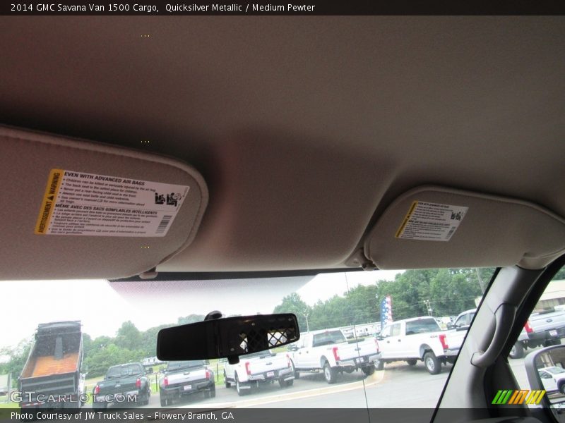 Quicksilver Metallic / Medium Pewter 2014 GMC Savana Van 1500 Cargo