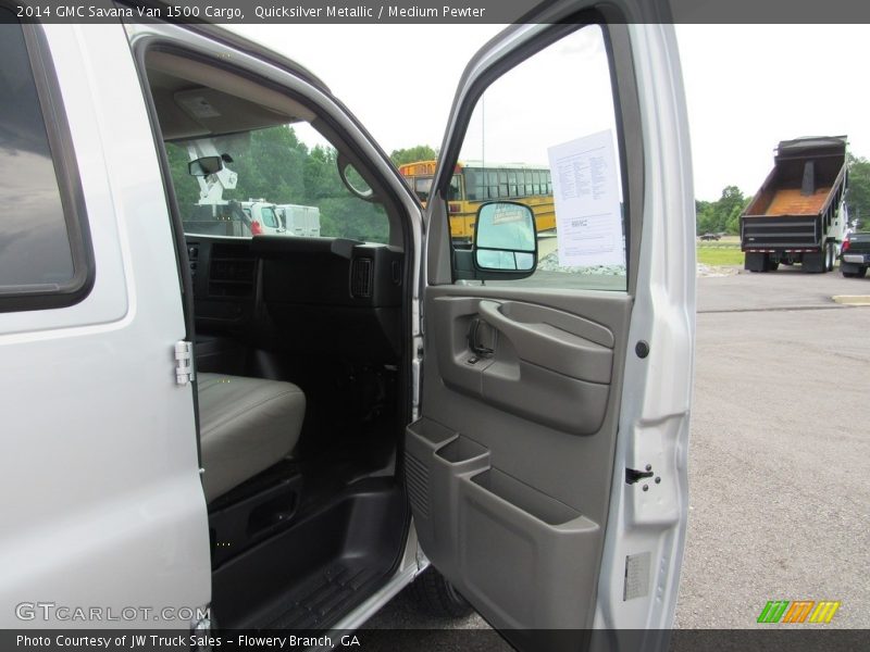 Quicksilver Metallic / Medium Pewter 2014 GMC Savana Van 1500 Cargo