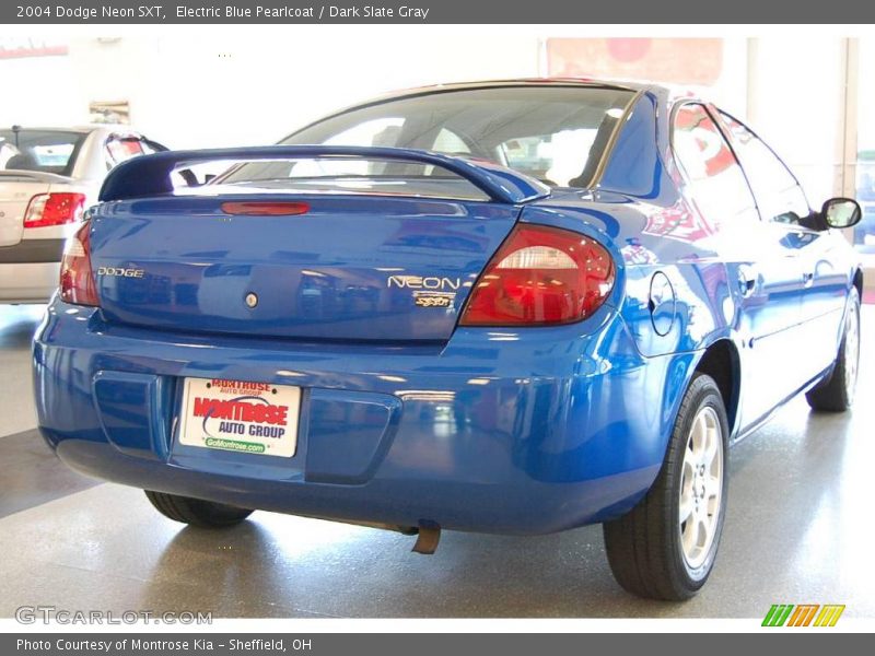 Electric Blue Pearlcoat / Dark Slate Gray 2004 Dodge Neon SXT