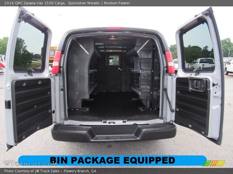 Quicksilver Metallic / Medium Pewter 2014 GMC Savana Van 1500 Cargo