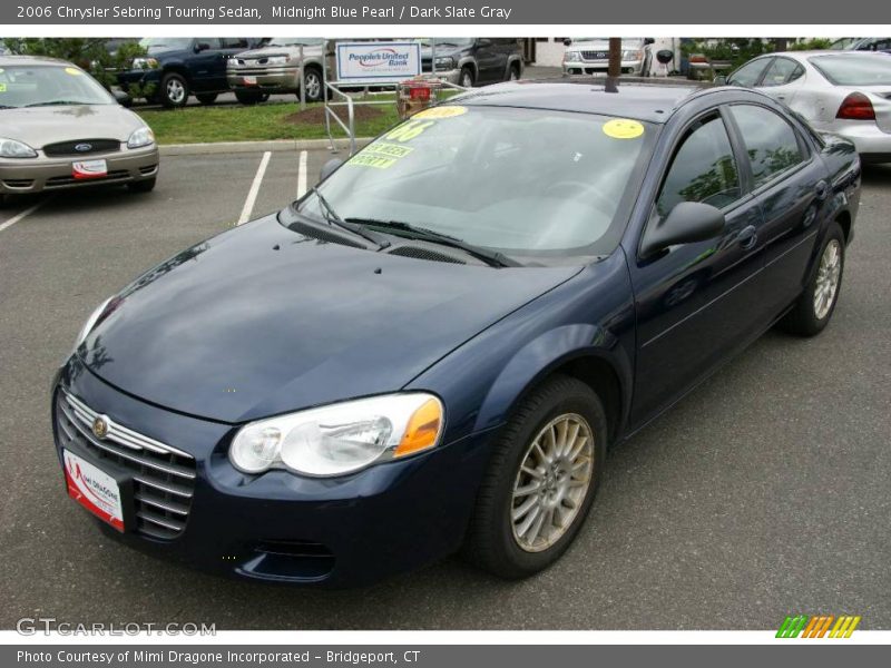 Midnight Blue Pearl / Dark Slate Gray 2006 Chrysler Sebring Touring Sedan