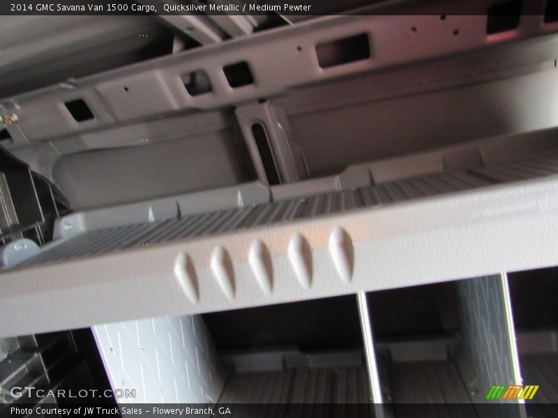 Quicksilver Metallic / Medium Pewter 2014 GMC Savana Van 1500 Cargo