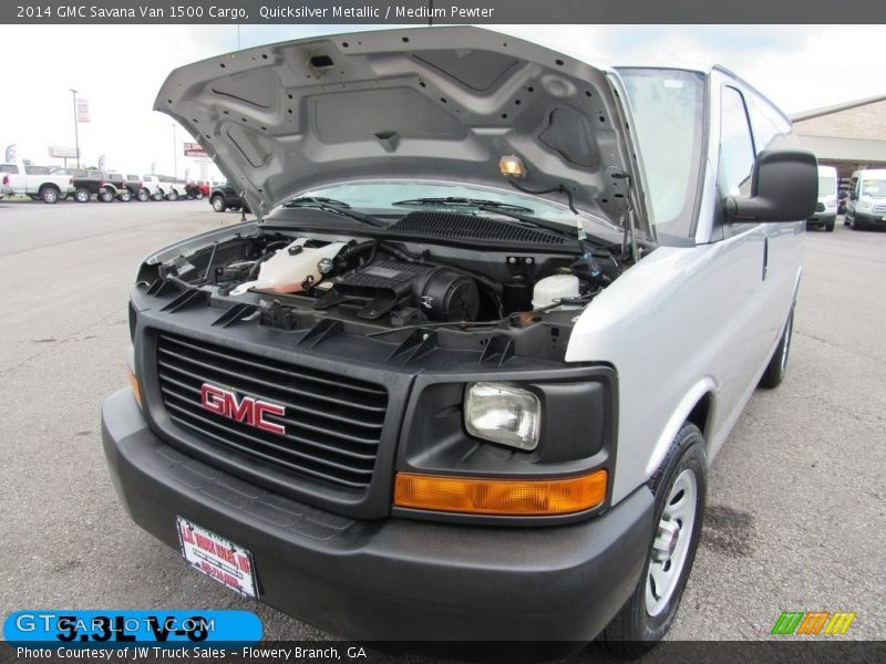 Quicksilver Metallic / Medium Pewter 2014 GMC Savana Van 1500 Cargo