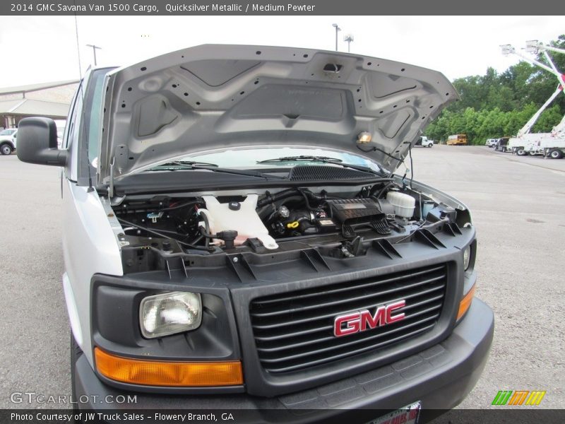 Quicksilver Metallic / Medium Pewter 2014 GMC Savana Van 1500 Cargo