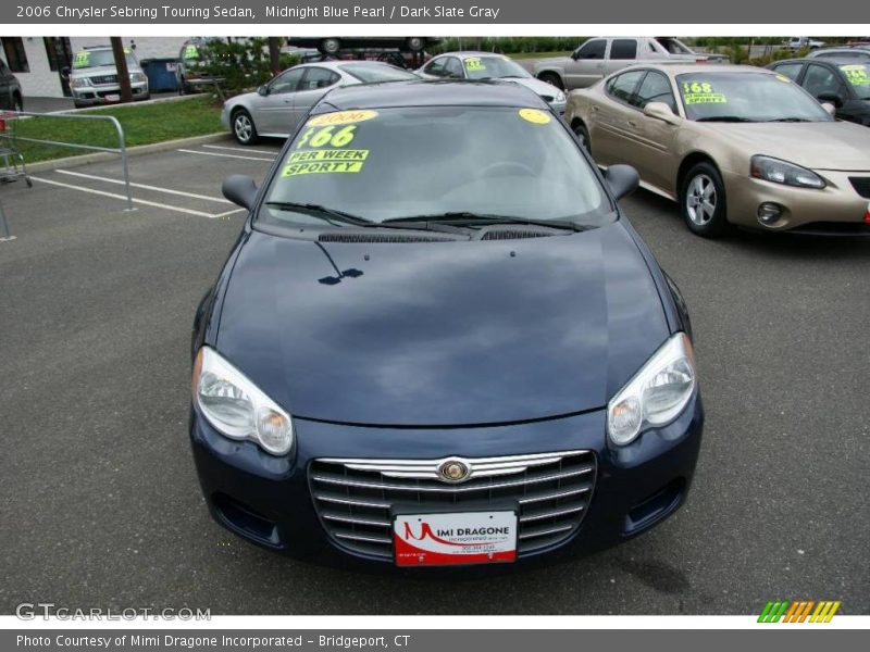 Midnight Blue Pearl / Dark Slate Gray 2006 Chrysler Sebring Touring Sedan