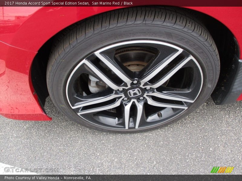 San Marino Red / Black 2017 Honda Accord Sport Special Edition Sedan